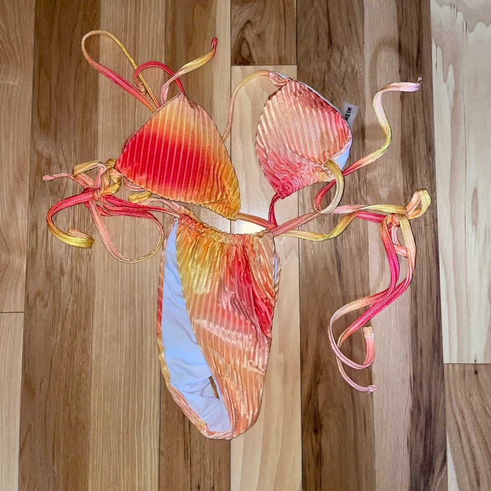 ombré mini bikini